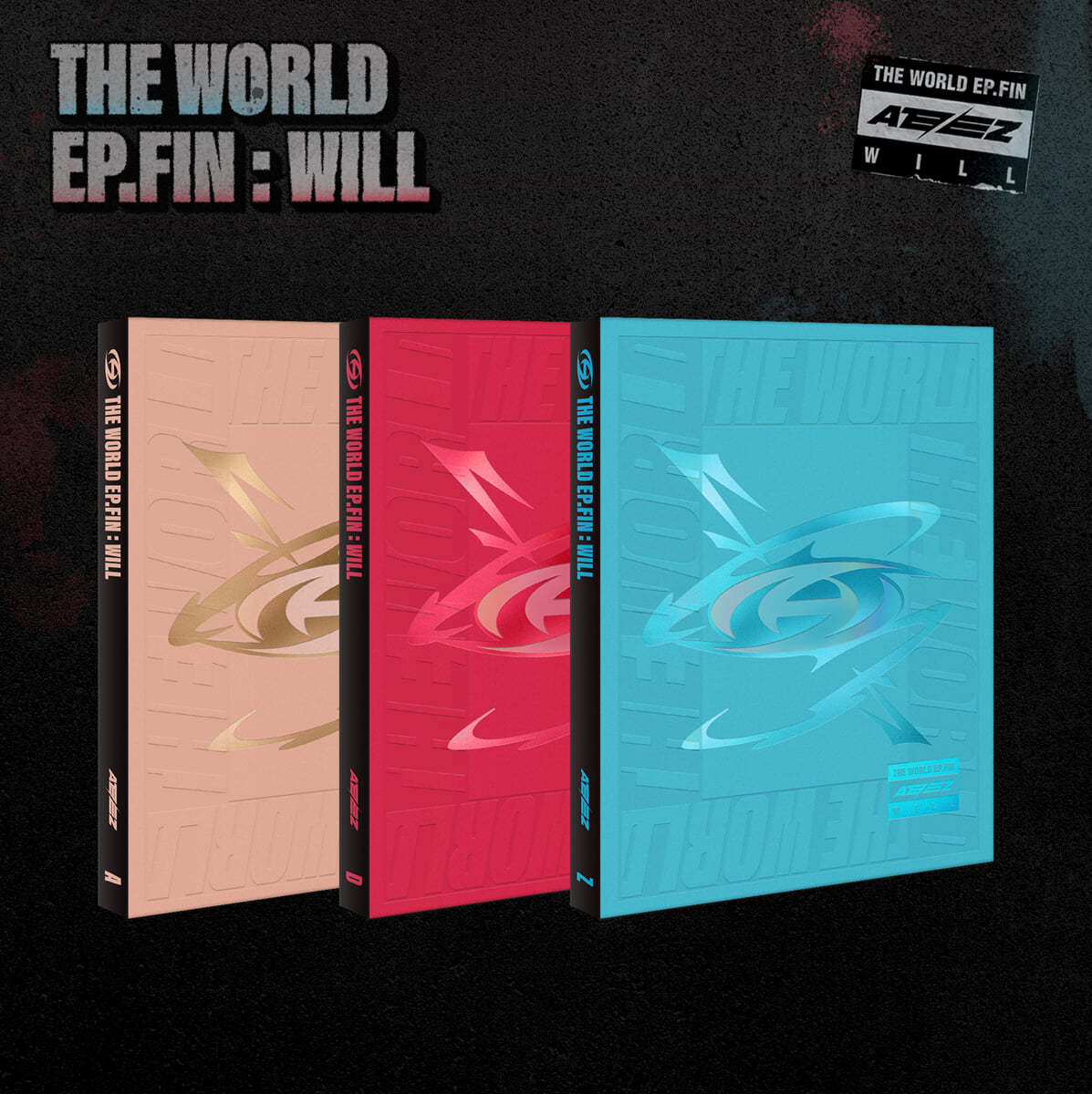 K-Pop CD Ateez - 2nd Album 'The World EP. Fin: Will'