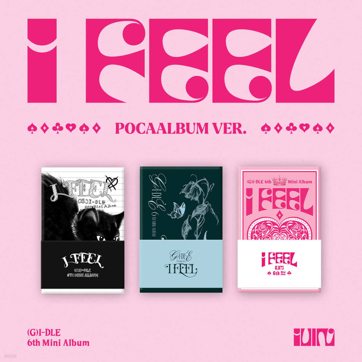 K-Pop CD (G)I-DLE - 6th Mini Album 'I Feel'