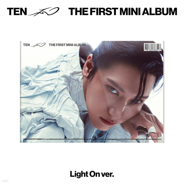 Kpop CD TEN - 1st Mini Album 'TEN' [Light On Ver.]