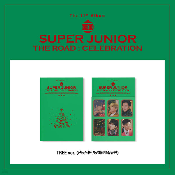 K-Pop CD Super Junior 11th Album Vol.2 'The Road: Celebration' (Tree Ver.)