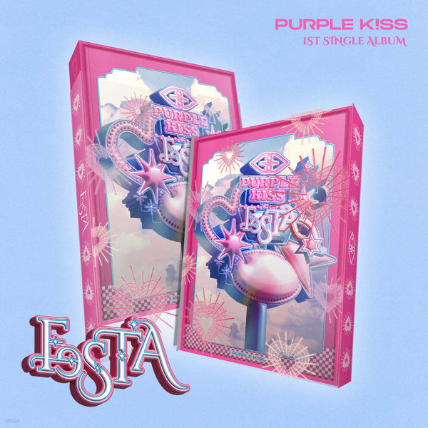 K-Pop CD Purple Kiss - 1st Single Album 'Festa' (Main Ver.)