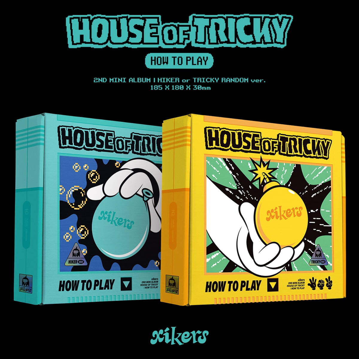 K-Pop CD Xikers - 2nd Mini Album 'House of Tricky: How to Play'
