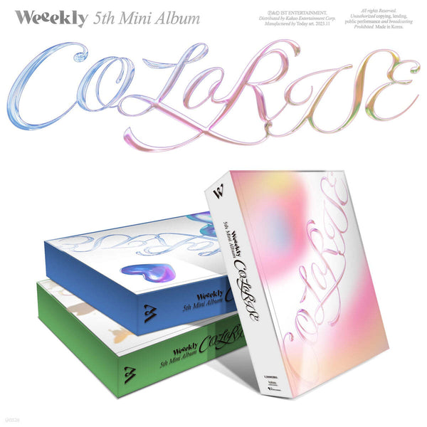 K-Pop CD Weeekly - 5th Mini Album 'ColoRise'