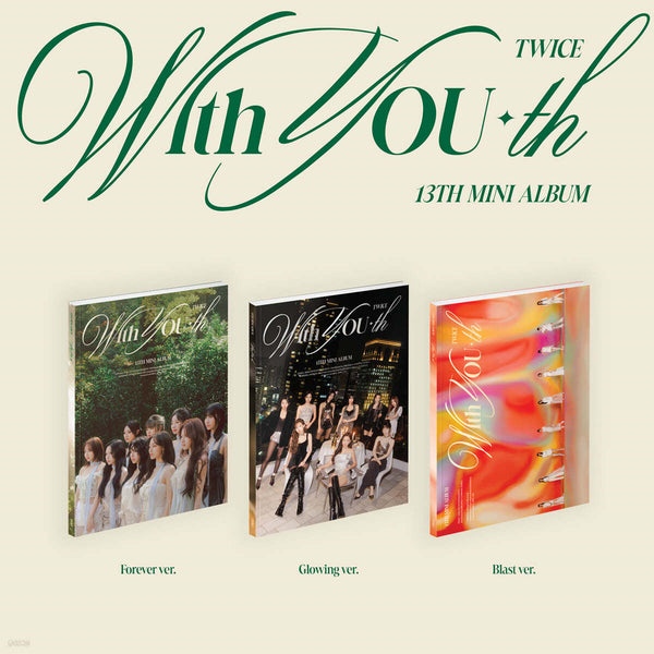 Kpop CD Twice - 13th Mini Album 'With YOU-th'