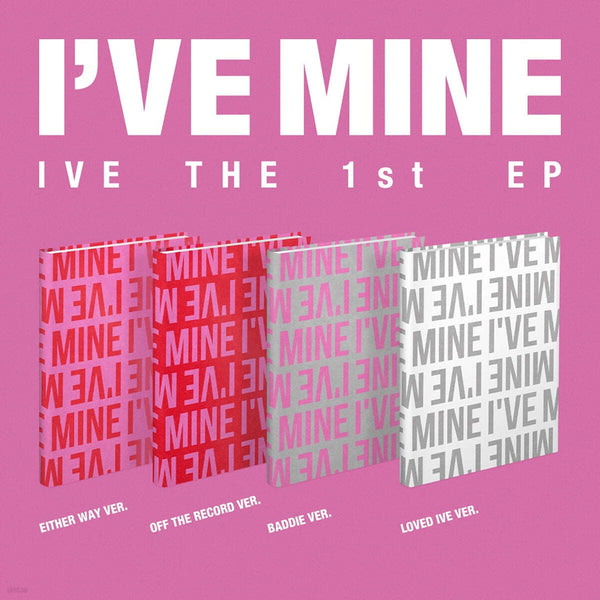 K-Pop CD IVE - 1st EP Album 'I'VE MINE'