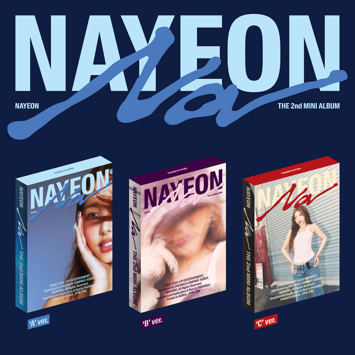 K-Pop CD Nayeon - 2nd Mini Album 'Na'