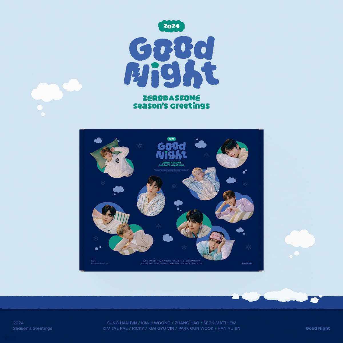 K-Pop Zerobaseone - 2024 Season's Greeting 'Good Night'