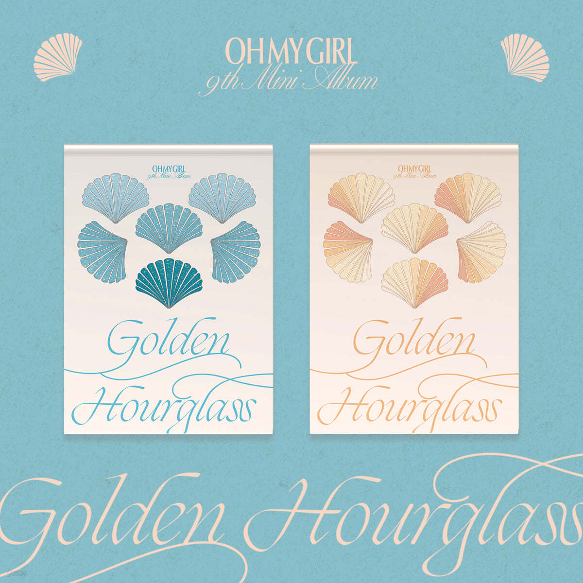 K-Pop CD Oh My Girl - 9th Mini Album 'Golden Hourglass'