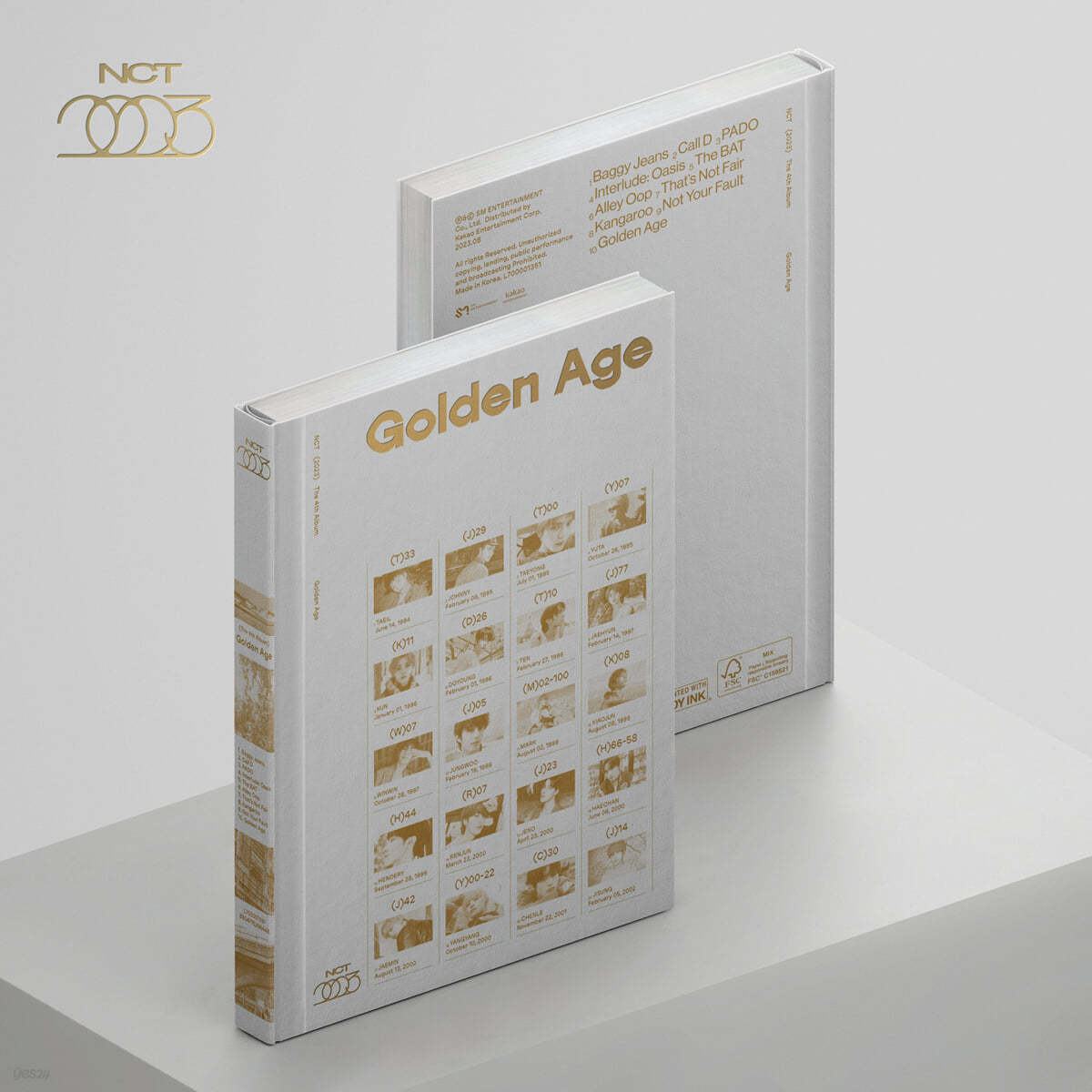 K-Pop CD NCT - 4th Album 'Golden Age' [Archiving Ver.]