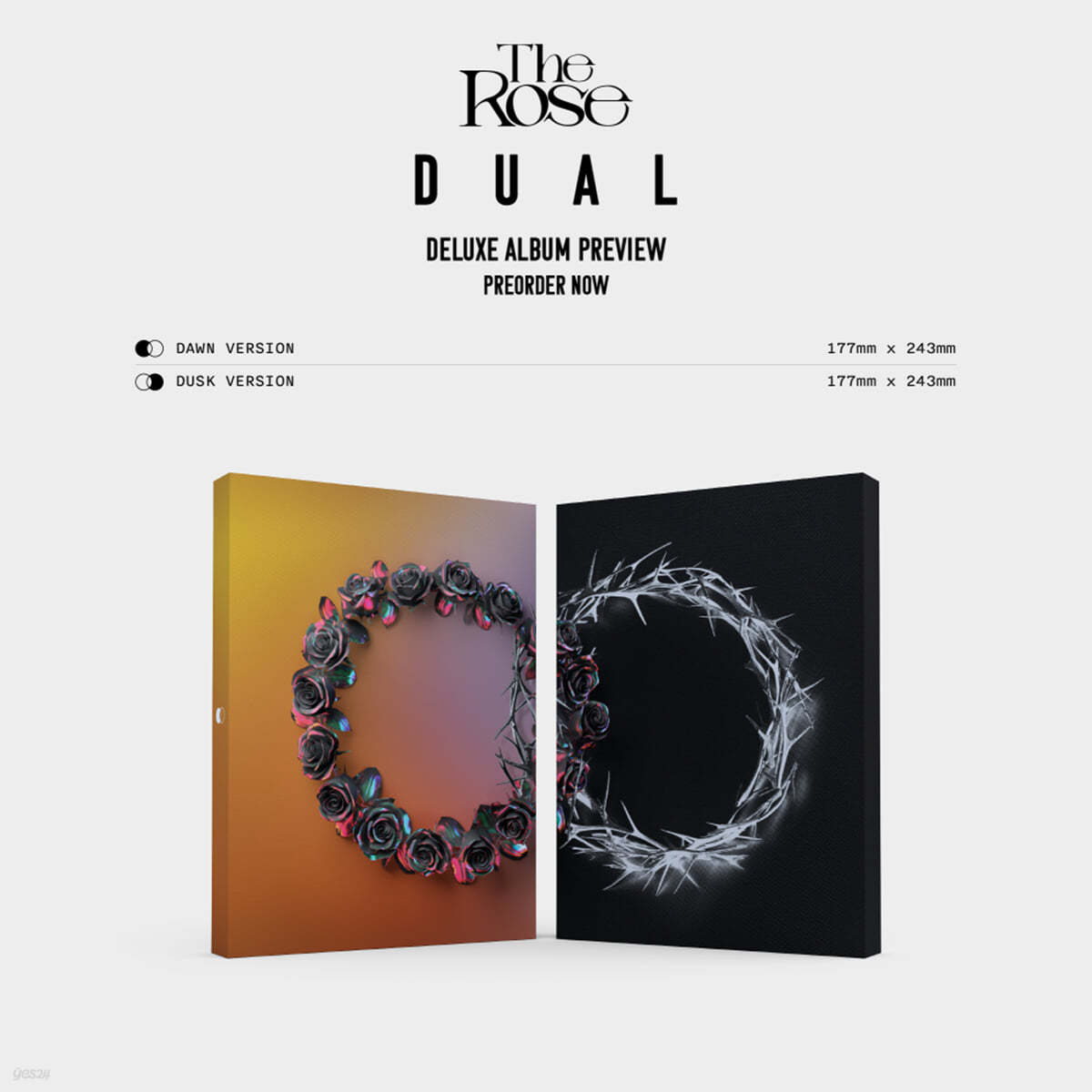 K-Pop CD The Rose - 2nd Album 'Dual'