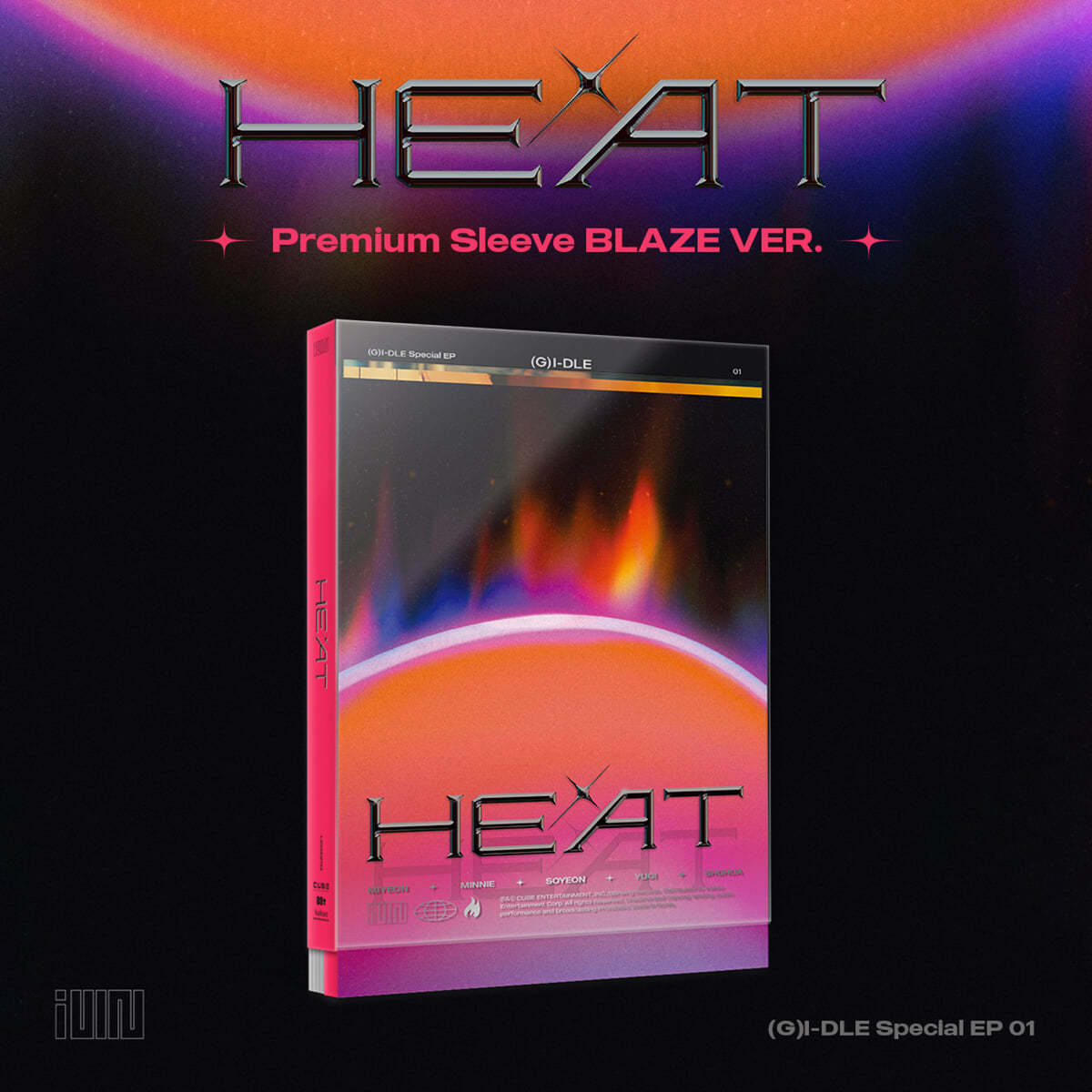 K-Pop CD (G)i-Dle - Special EP 01 Album 'Heat'