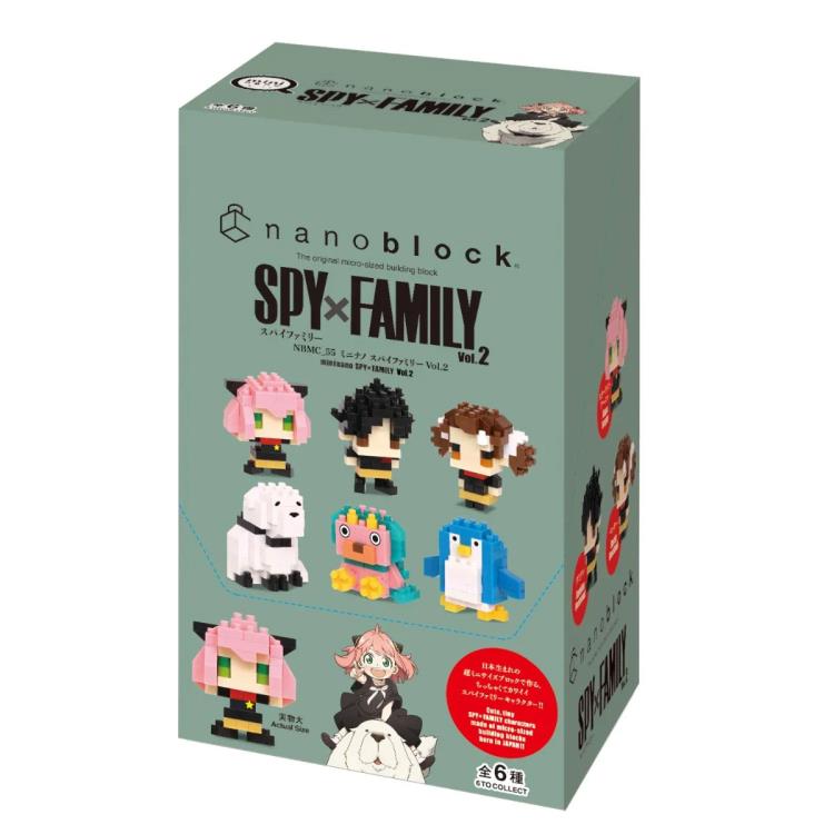 [Bundle] Spy x Family Nanoblock Mininano Vol. 2 - All 6 Packs
