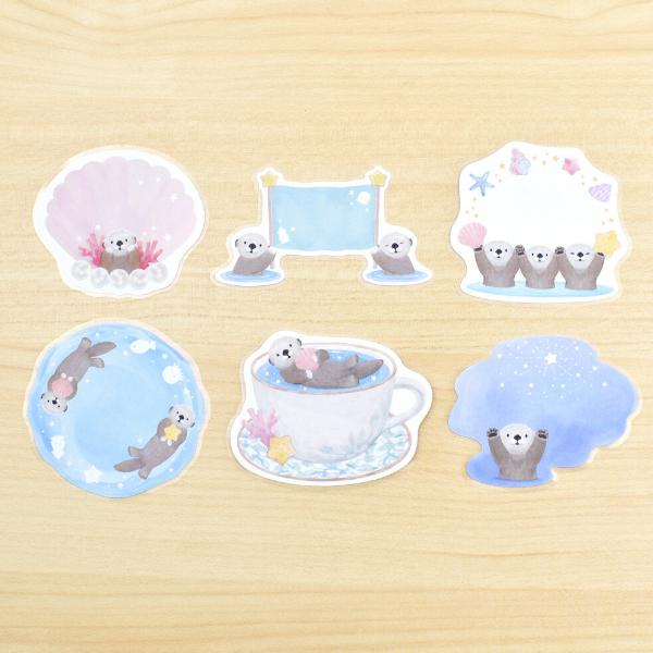 MILINA Flake Sticky Notes (60-020 Love Otter)