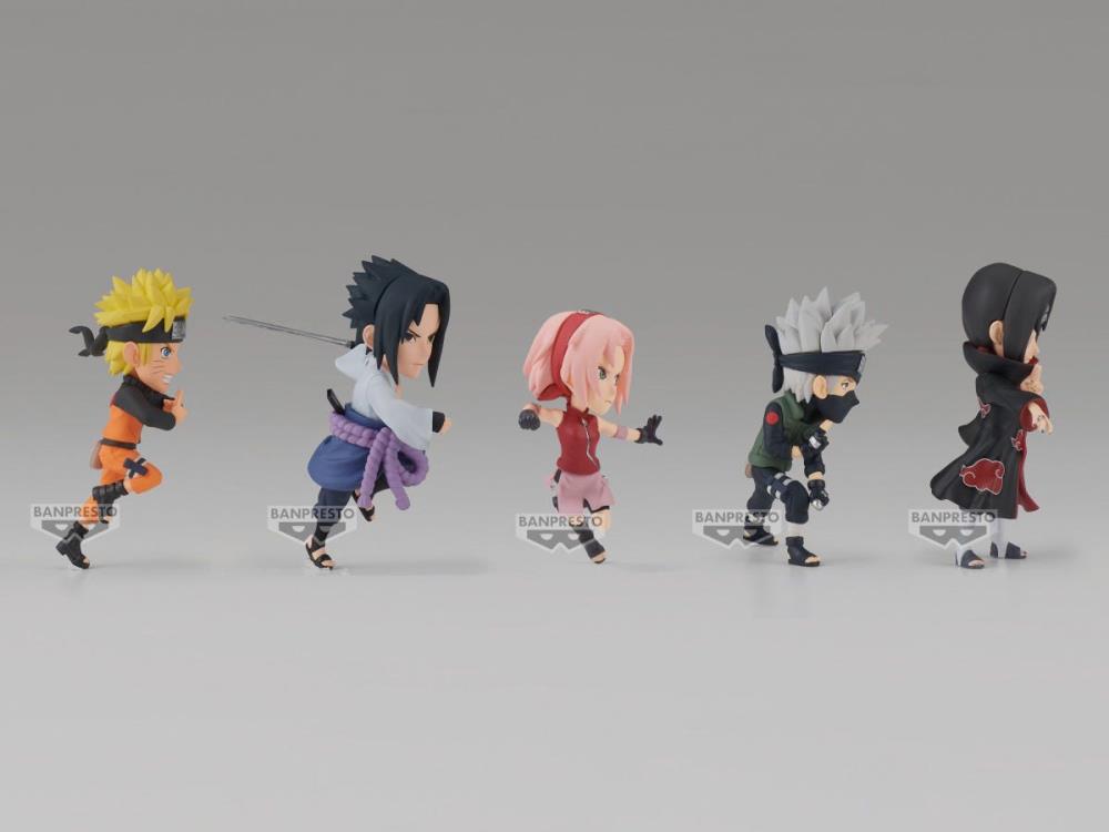 [Bundle Set] Naruto Shippuden - WCF - All 5 Figures