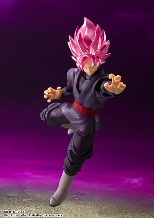 Dragon Ball Super S.H.Figuarts Goku Black Super Saiyan Rose Figure