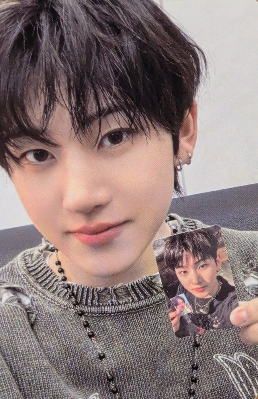 [Photocard] KICKFLIP Kyehoon - My First Kick Album (POB, my first trip version, limited edition) - Physical Card Scan