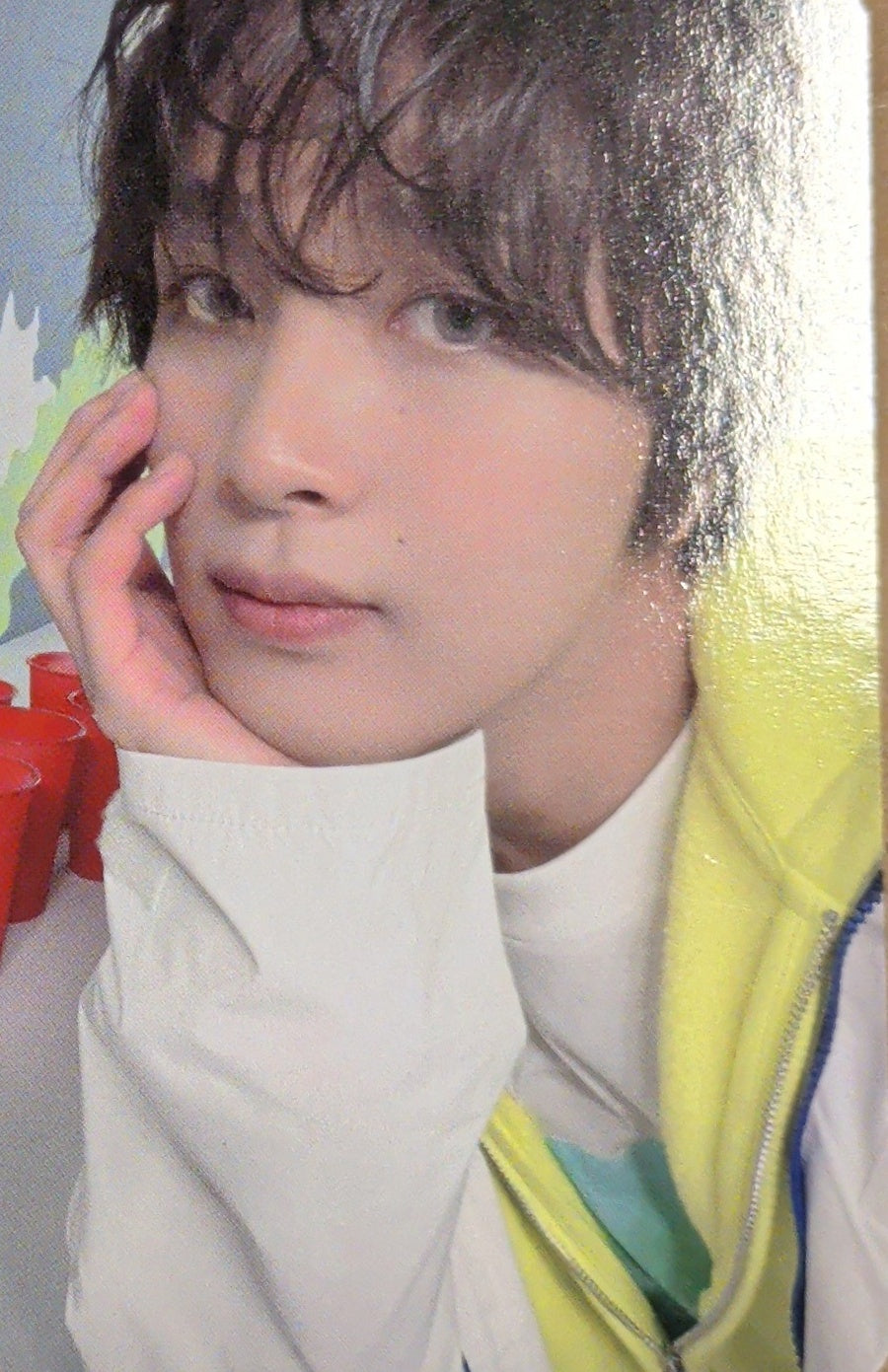 [Photocard] NCT 127 Haechan - BLINGY Album (POB, ktown4u) - Physical Card Scan