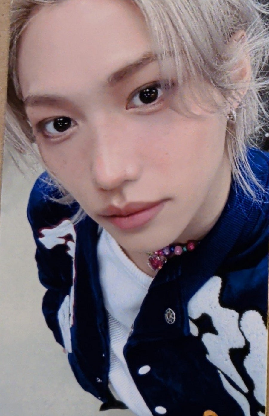 [Photocard] STRAY KIDS Felix - 6th Fanmeeting - STAY in Our Little House  Event (online, POB, merch photocard) - Physical Card Scan