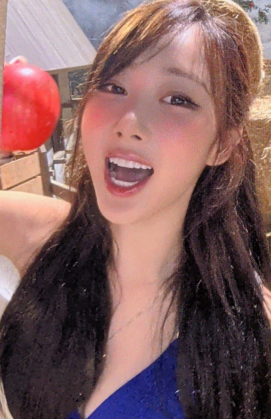 [Photocard] AESPA Giselle - Rich Man Album (apple music, POB) - Physical Card Scan