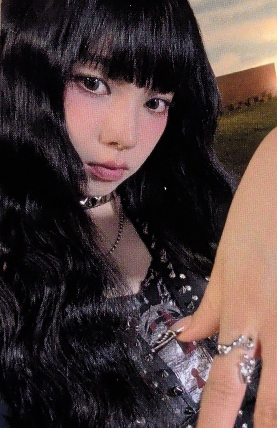 [Photocard] AESPA Karina - Rich Man Album (apple music, POB) - Physical Card Scan