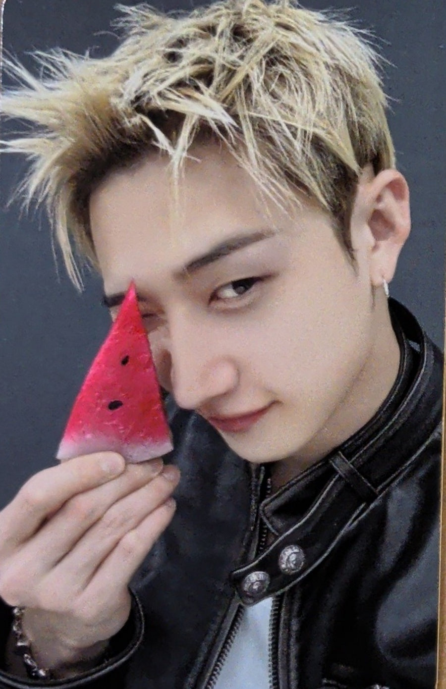 [Photocard] STRAY KIDS Bang Chan - THIS & THAT Album (POB, jyp/fans shop) - Physical Card Scan