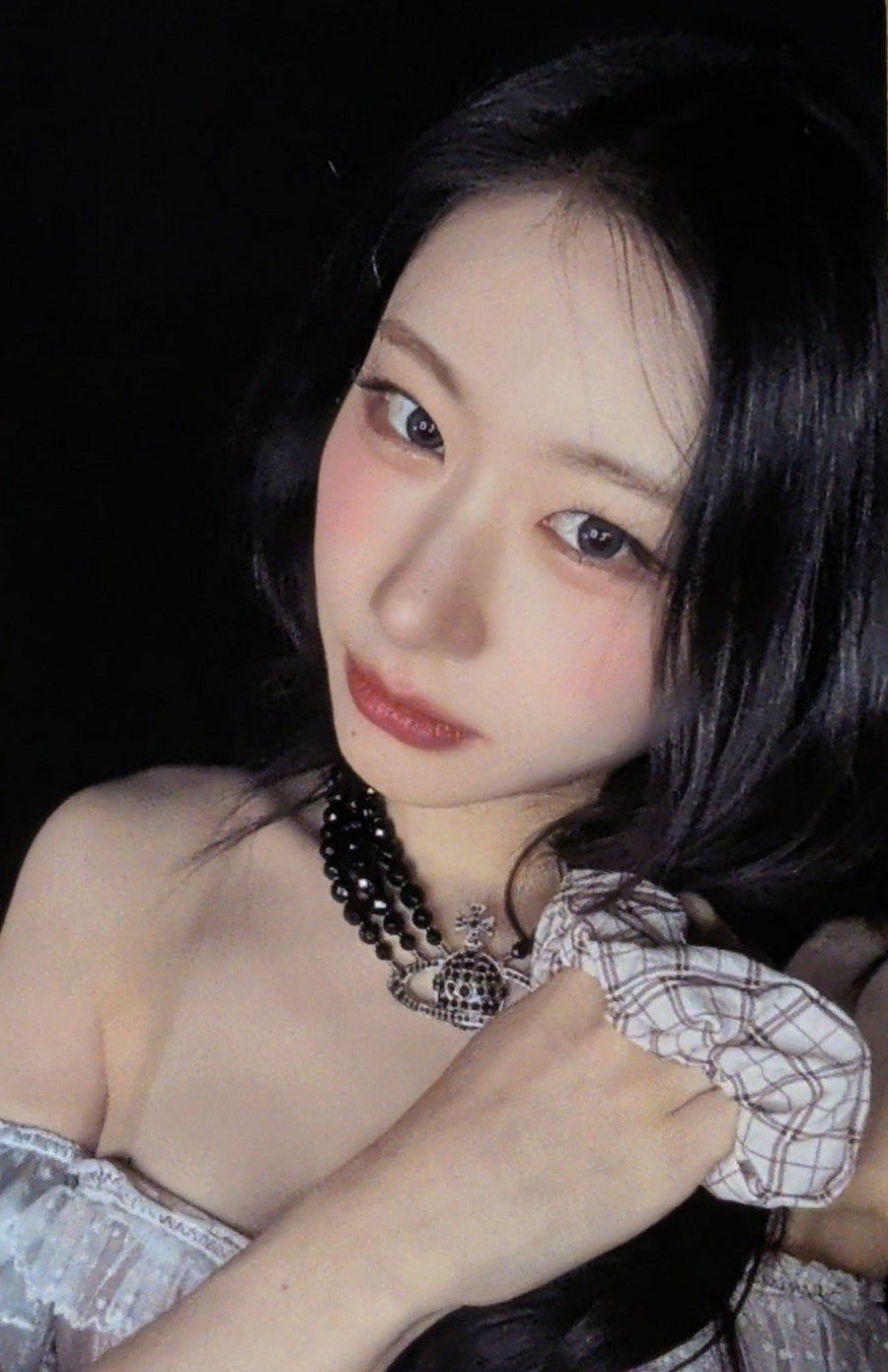[Photocard] ITZY Chaeryeong - Motto Album (POB, jyp/fans shop) - Physical Card Scan