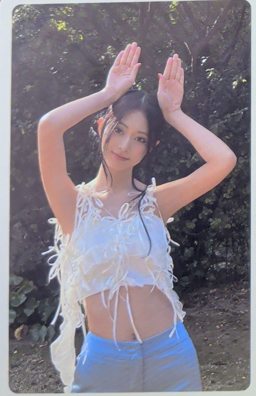 [Photocard] TWICE Tzuyu - With YOU-th Album (photocard set, forever version, standard version, album photocard, first press only) - Physical Card Scan