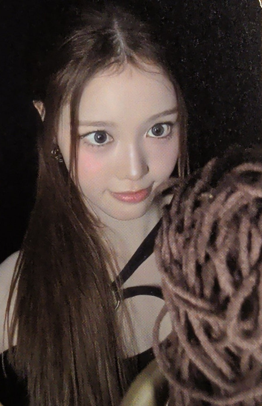 [Photocard] IZNA Jeong Saebi - Set The Tempo Album (POB, ktown4u, photobook version) - Physical Card Scan