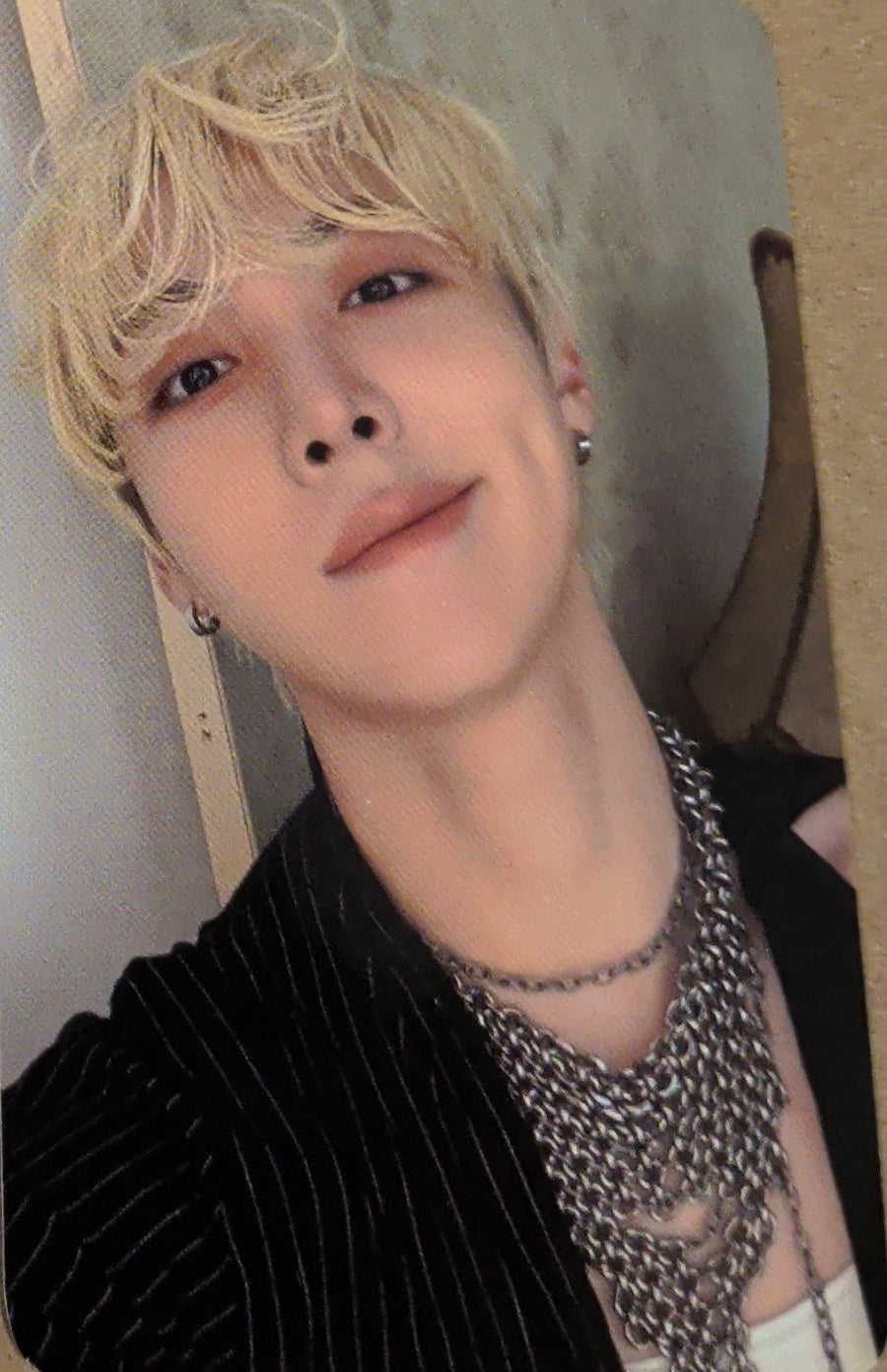 [Photocard] ALLDAY PROJECT Woochan - CRASH Album (ktown4u, complete version, POB) - Physical Card Scan
