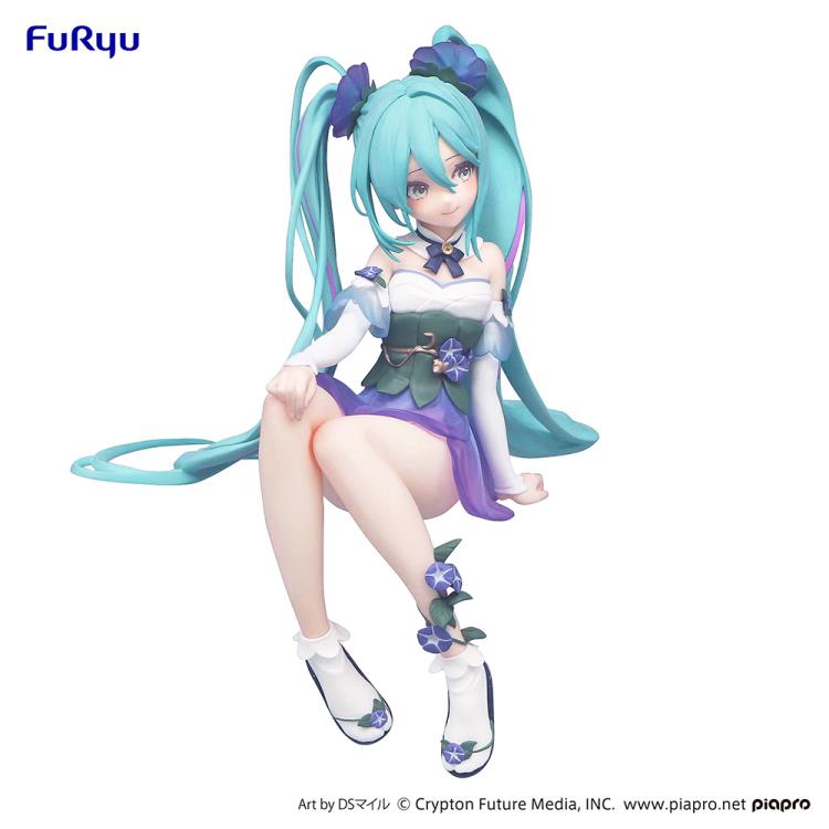 Vocaloid Noodle Stopper Figure Hatsune Miku (Flower Fairy Morning Glory Ver.) Figure