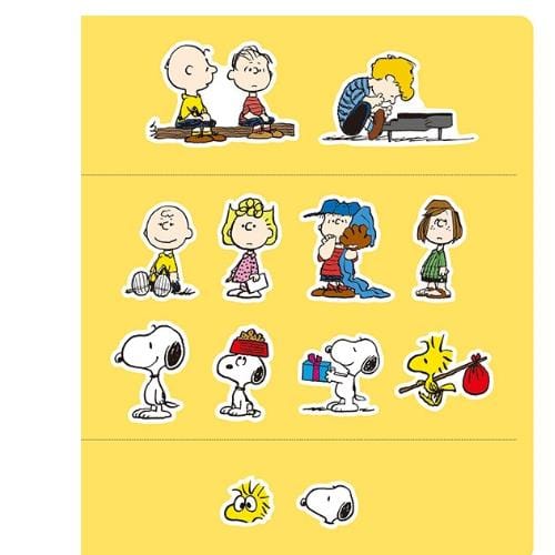 Peanuts Snoopy Decorative Stickers (Yellow)