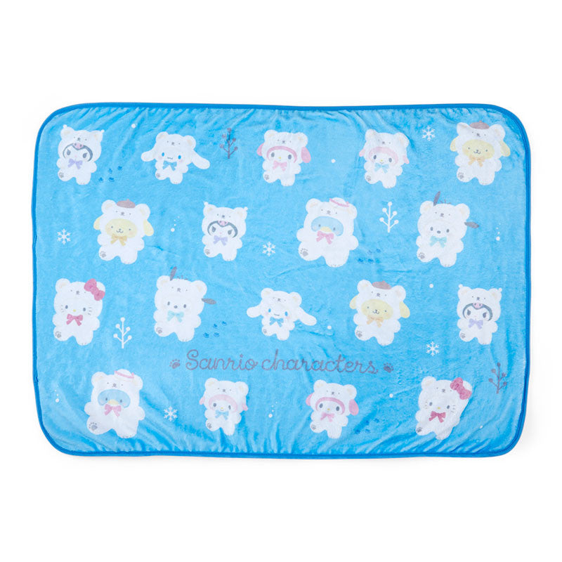 Sanrio Characters Blanket (Fluffy Snow Design)