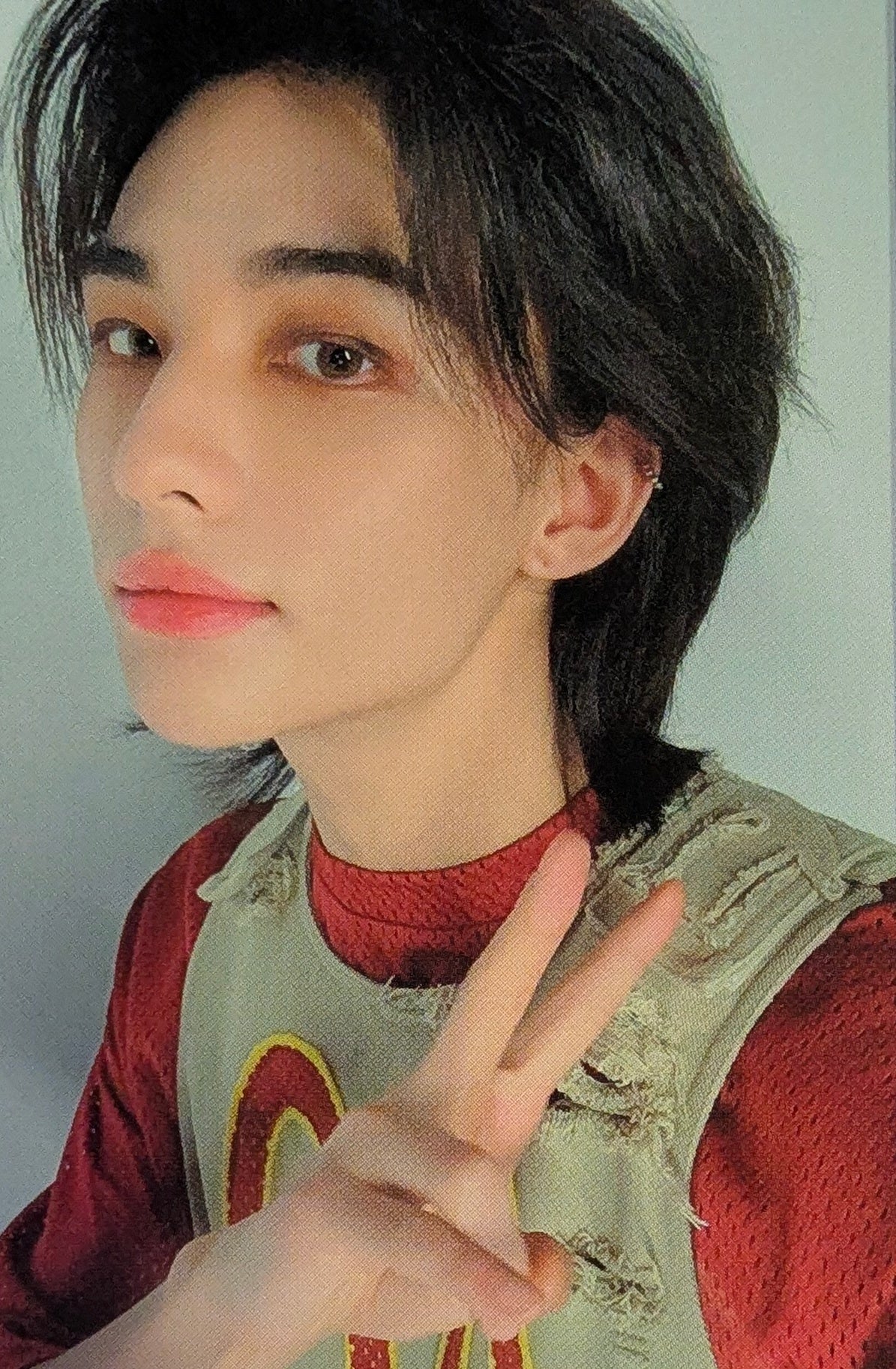 [Photocard] STRAY KIDS Hyunjin  Social Path / Super Bowl -Japanese ver.- Album (B version, album photocard, limited edition)