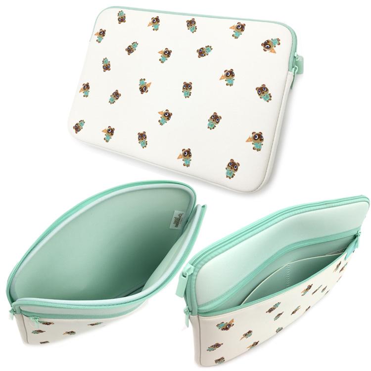 Animal Crossing New Horizons Laptop Tablet Case (Green)