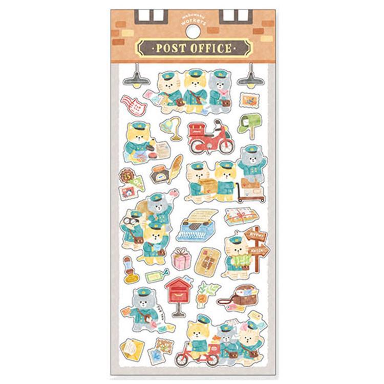 Mind Wave Waku Waku Workers Sticker