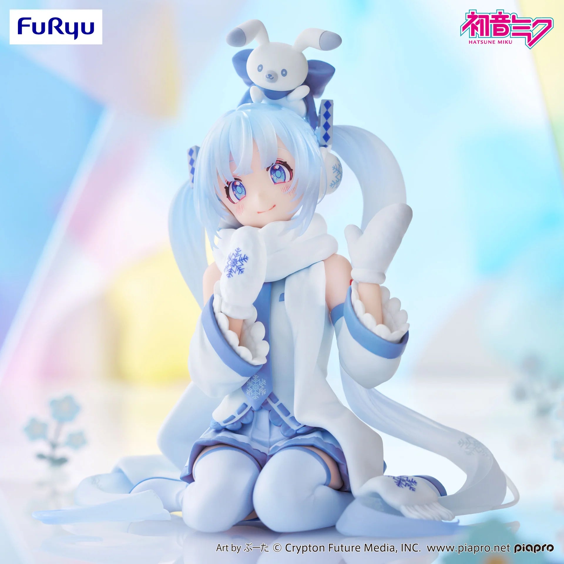 Hatsune Miku Noodle Stopper Figure Snow Miku (Sky Town 10th Ver.)