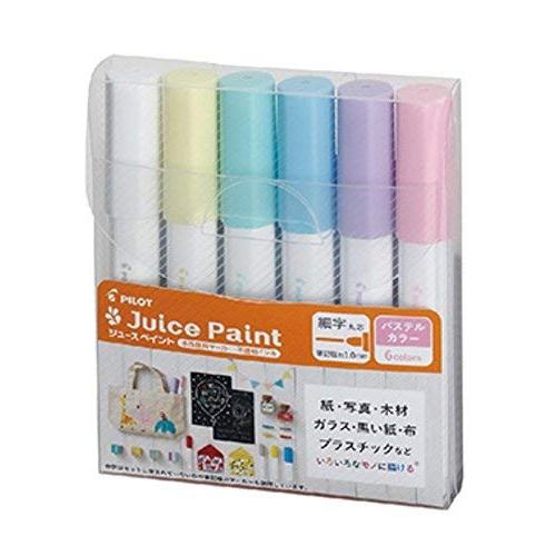 Pilot Juice Paint Pastel Marker 6 Colors Set (SJP120FN-6CP)