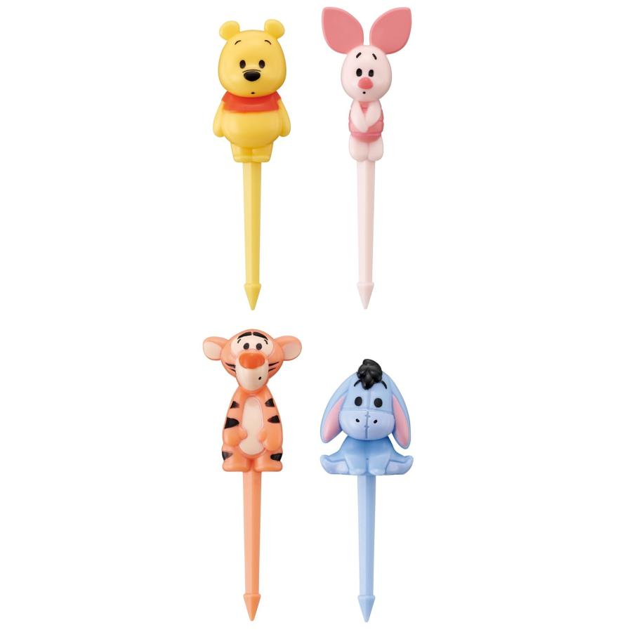 Skater Winnie the Pooh Food Pick (Set of 4)