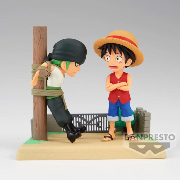 One Piece World Collectable Figure Log Stories Monkey D. Luffy and Roronoa Zoro