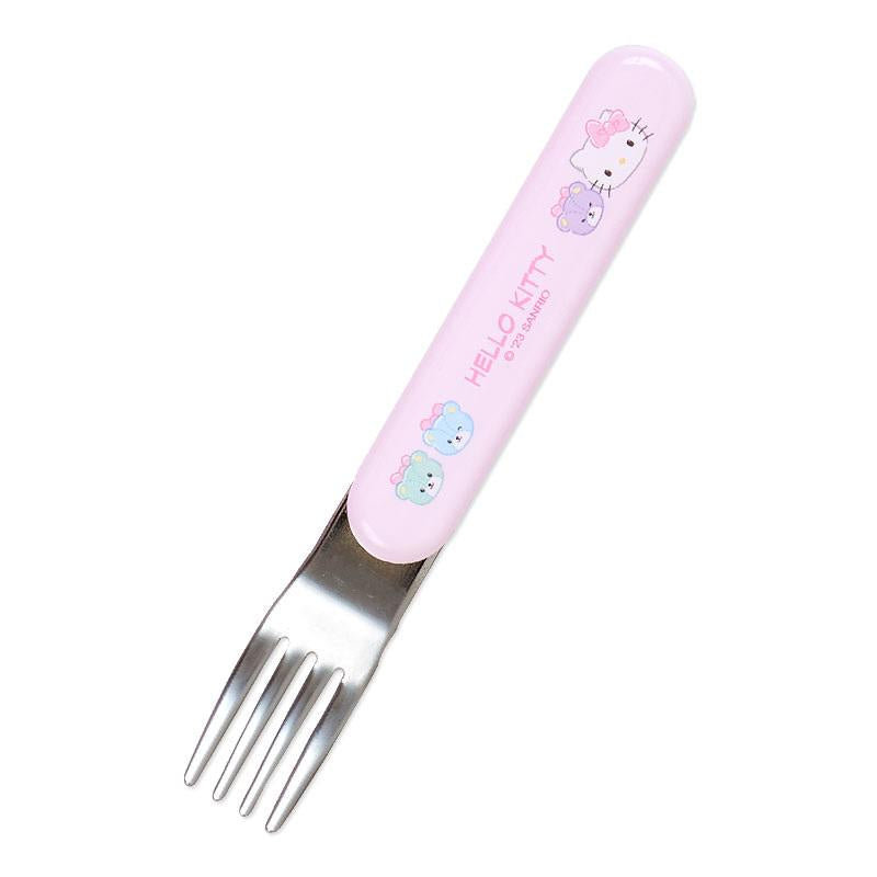 Sanrio Fork Spoon Chopsticks Tableware Set (Hello Kitty - 015547)