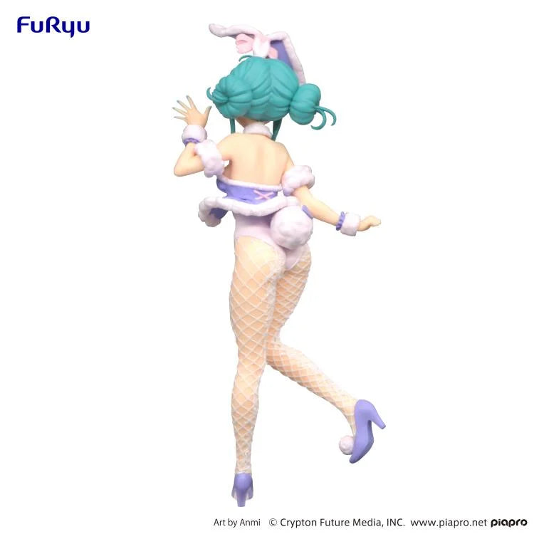 Vocaloid BiCute Bunnies Hatsune Miku White Rabbit (Purple Color Ver.) Figure