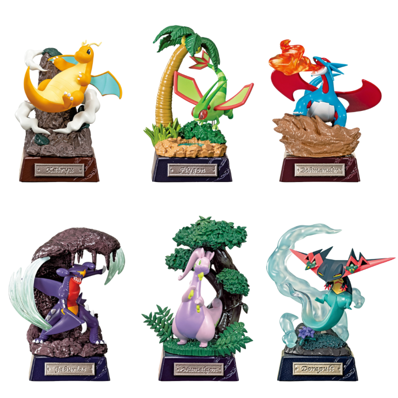 Re-Ment Pokemon Pocket Statue Dragon Type (Blind Box)