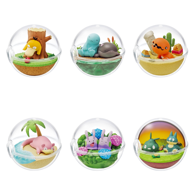 Re-Ment Pokemon Terrarium Collection Relaxing Time (Blind Box)