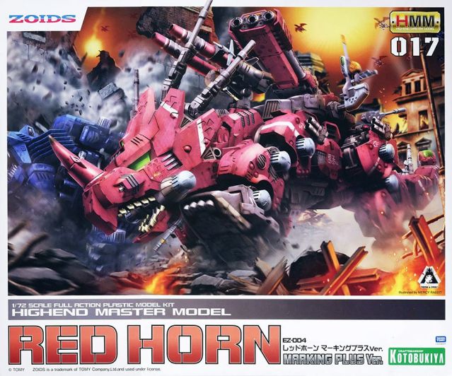 Zoids HMM Red Horn Marking Plus Ver.