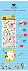 Peanuts Snoopy 5 Size Sticker