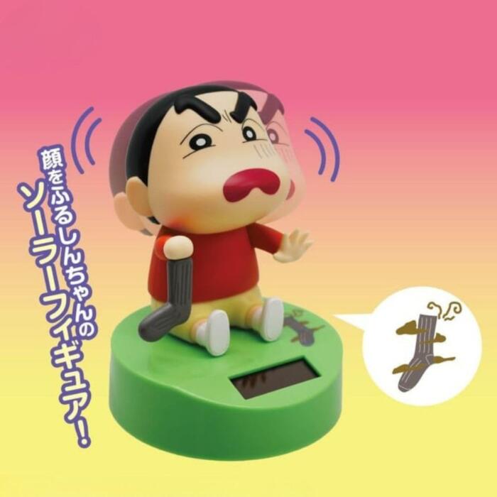 Crayon Shin-chan YuraYura Solar Figure Whoa! Dad's Fierce Socks!