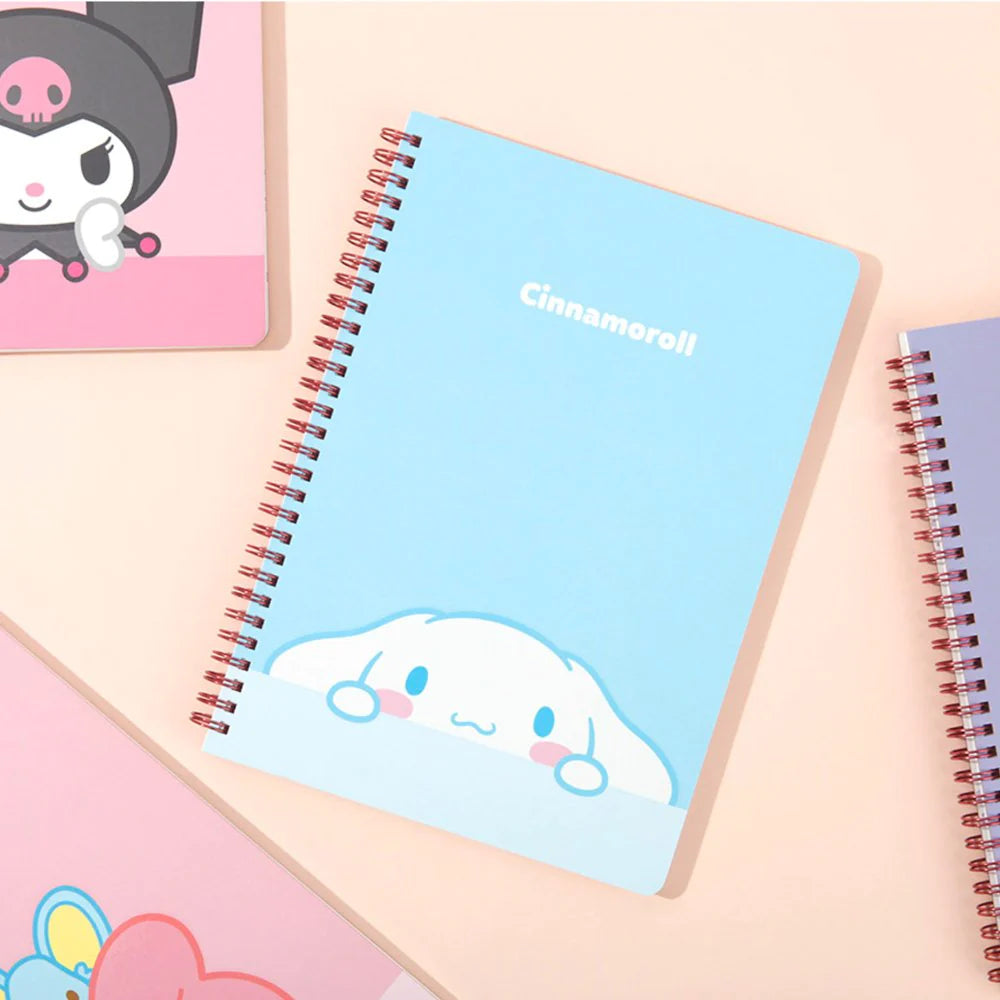 [Bundle Set] Sanrio Characters Hard Cover Ruled Notebook