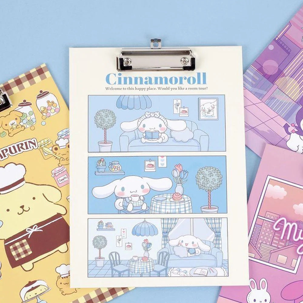 Sanrio Characters Paper Clip Board