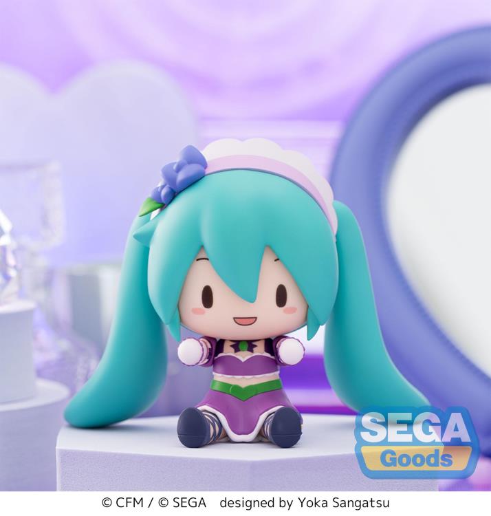 Vocaloid Fuwa Petit hatsune Miku Sparkly Purple Chibi Figure