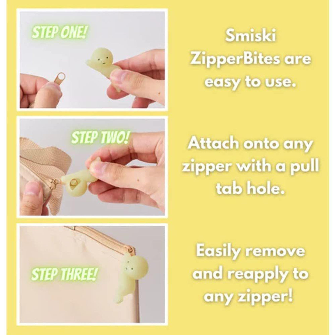 Smiski Zipper Bite (Hugging Knees) – Lil Thingamajigs Hive